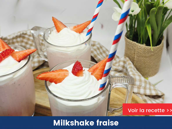Milkshake fraise